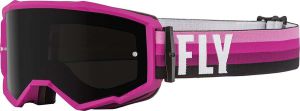 Fly MX-Goggle Zone Pink-Black (Smoke Lens)