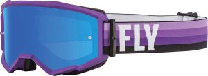 Fly MX-Goggle Zone Youth Purple-Black (Mirror Lens)