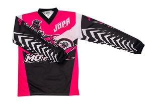 Jopa MX-Jersey Moto-X-Kids Pink 140