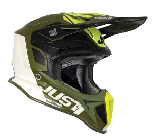 JUST1 Helmet J18 MIPS Pulsar Army Green/Black 64-XXL