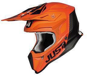 JUST1 Helmet J18 Pulsar Orange-White-Black 62-XL