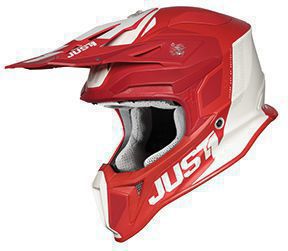 JUST1 Helmet J18 Pulsar Red-White 62-XL