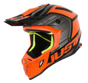 JUST1 Helmet J38 Blade Orange-Black 58-M