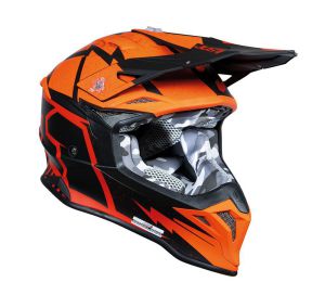JUST1 Helmet J39 Poseidon Orange-Black 60-L