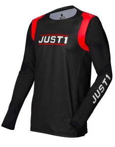 JUST1 MX-Jersey J-FLEX Youth Aria Black-Red (YL)