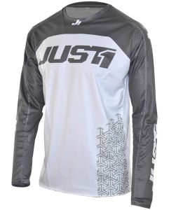 JUST1 MX-Jersey J-FORCE Adult Terra White-Grey (XL)
