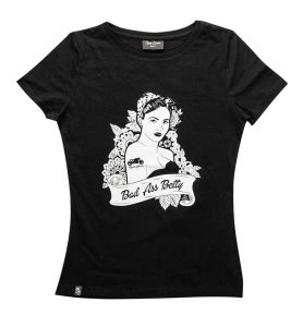 Rusty Stitches T-Shirt Lady #201 (Bad Ass Betty) (M)