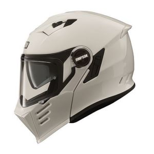 Simpson Helmet Darksome White 58-M