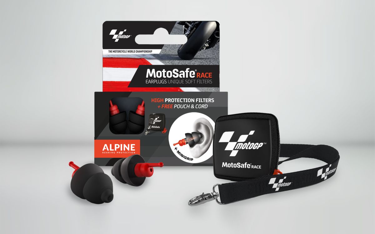 alpine motosafe earplugs motogp