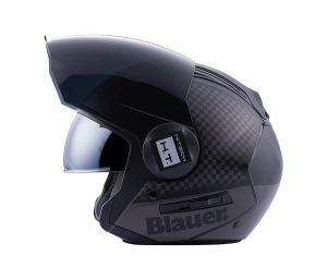 Blauer Helmets Real B Graphic Matt black-Tit-Grey H128 (60-L)
