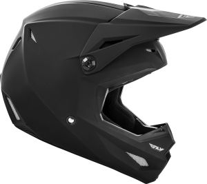 Fly Helmet ECE Kinetic Solid Matt Black (56-S)