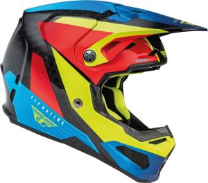 Fly Helmet Formula CRB Prime Yel.fluo-Blue-Red (54-XS)
