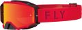 fly mxgoggle zone pro red mirror lens