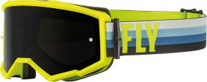 Fly MX-Goggle Zone Youth Yel.fluo-Teal (Smoke Lens)