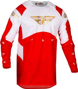 Fly MX-Jersey Evolution 139-Red-White Red irridium (48-S)