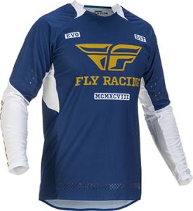 Fly MX-Jersey Evolution Navy-White-Gold (56-XXL)