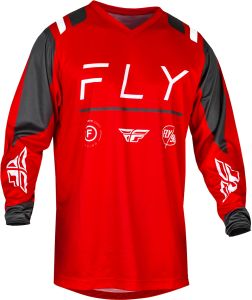 Fly MX-Jersey F-16 933-Red-Charcoal (54-XL)