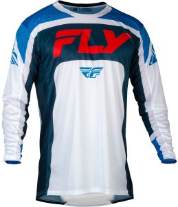Fly MX-Jersey Lite 734-Red-White-Navy (54-XL)