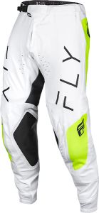 Fly MX-Pants Evolution 138-White-Yellow fluo (30)