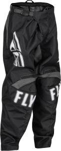 Fly MX-Pants F-16 Youth Black/White (26)