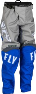 Fly MX-Pants F-16 Youth Grey/Blue (22)
