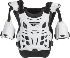 Fly Protection 36-16047 Revel Roost guard Race CE Adult White XL