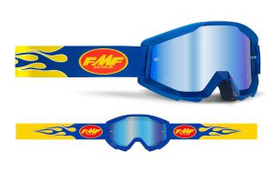 FMF Goggles Powercore Flame Navy (Mirror)