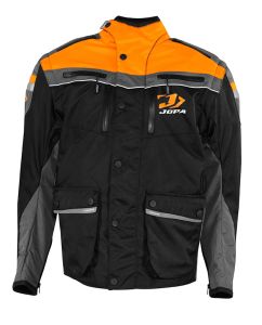 Jopa Enduro Jacket Iron Evo Black-Orange Fluo L