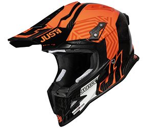 JUST1 Helmet J12 PRO Syncro Fluo Orange-Carbon 54-XS