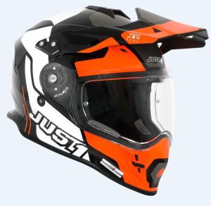 JUST1 Helmet J34 Tour Orange-Black 60-L