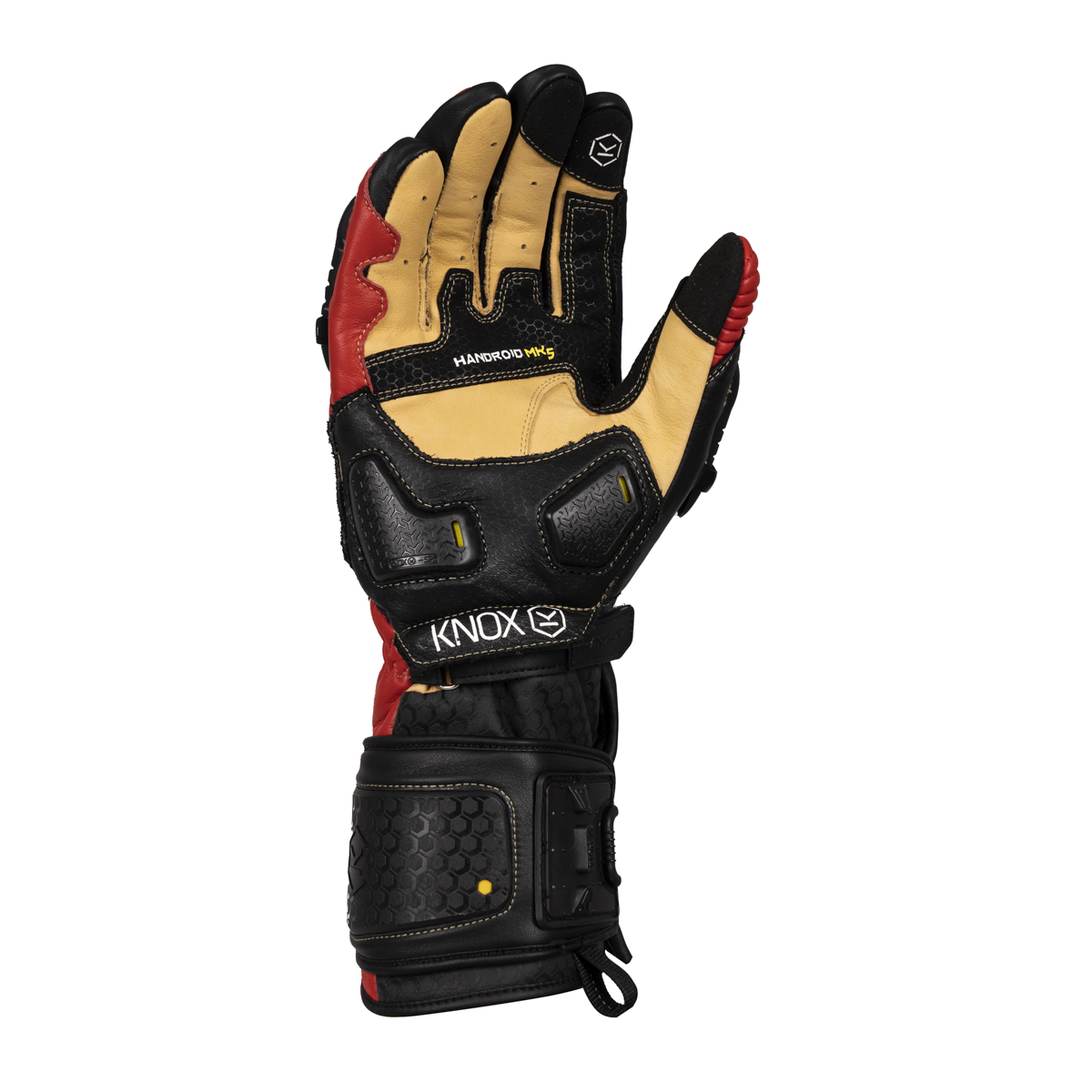 KNOX Gloves Handroid MK5 BlackRed (11XXL) Jopa