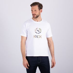 KNOX T-shirt Bold stamp White (50-M)