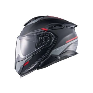 NEXX Helmet X.LIFETOUR GLOBE BLACK.RED MT (56-S)