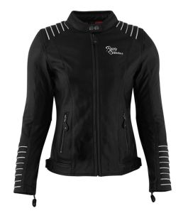 Rusty Stitches Jacket Amanda Black-White (38)