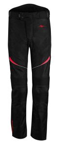 Rusty Stitches Pants Tommy Black-Red (58-3XL)