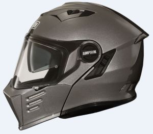Simpson Helmet Darksome Gunmetal 62-XL