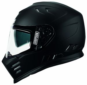 Simpson Helmet ECE22.06 Venom Matt Black (MS) 65-3XL 