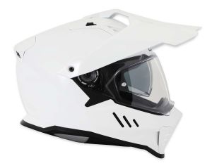 Simpson Helmet Xcursion Solid White (58-M)