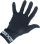 sixs merino wool glove liners black sm
