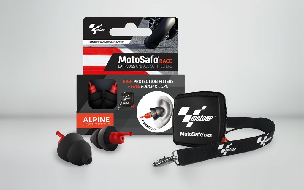 Alpine MotoSafe earplugs MotoGP