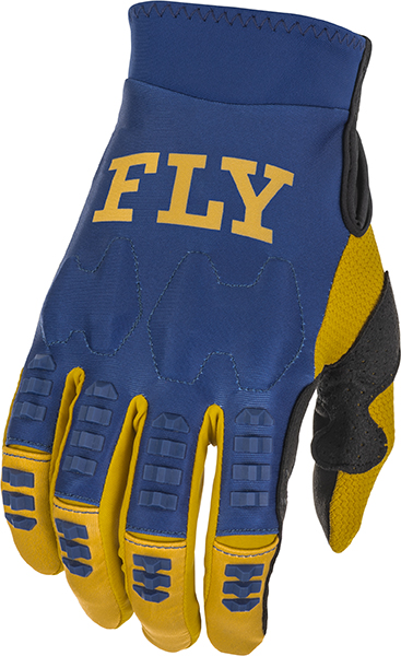 [70405-08-133] Fly MX-Gloves Evolution (S, Marine-Blanc-Or)