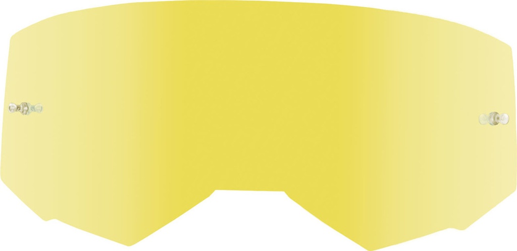 Fly Spare Parts MX-Goggles YOUTH SINGLE LENS GOLD MIR/SMK W/ POST