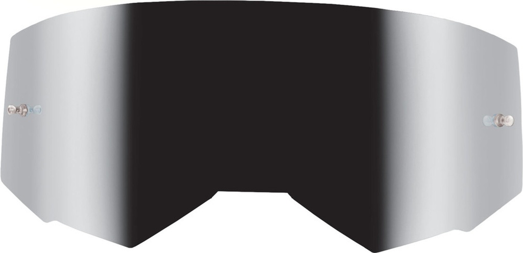 Fly Spare Parts MX-Goggles YOUTH SINGLE LENS SILVER MIR/SMK W/ POST