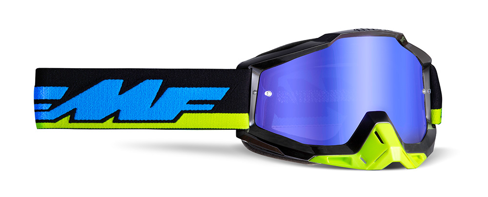 [23100-00-222] FMF Goggles Powerbomb Rocket (Bleu)