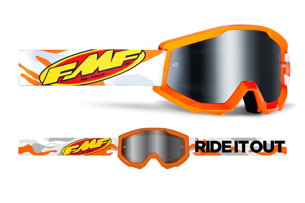 FMF Goggles Powercore Youth Assault (Mirror)