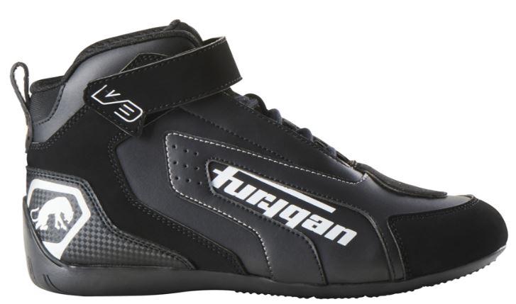 [65054-38-143] Furygan Shoes V3 (Black-White, 38)