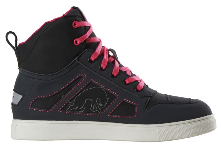 [65056-36-150] Furygan Shoes Angie D3O (36, Schwarz-Rosa)