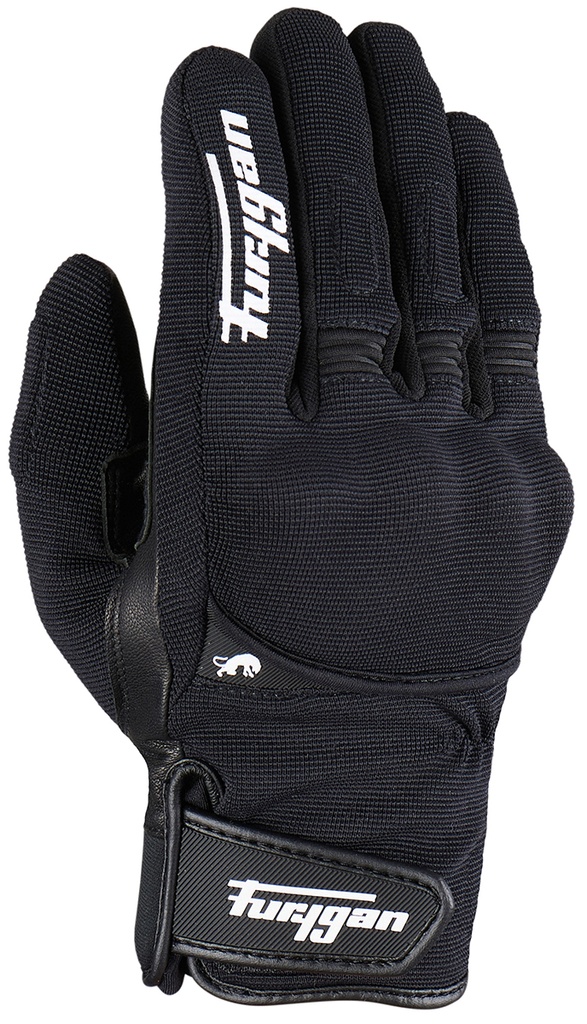 [65585-S-143] Furygan Gloves Jet All Season D3O (S, Noir/Blanc)