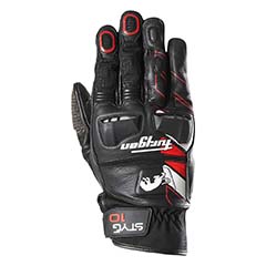 [65074-S-169] Furygan Gloves Styg 10 (S, Black/White/Red)