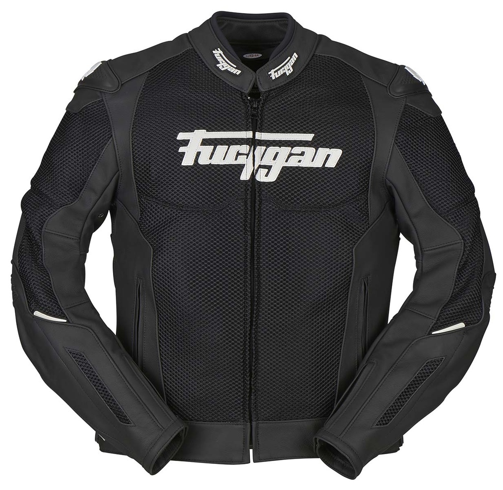 [65026-M-143] Furygan 6015-143 Jack Speed Mesh Evo Black-White (50-M)